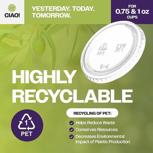 CIAO! 2OZ PP Clear Portion Cup, Lids Sold Separately (Case of 2,500) in Saudi Arabia