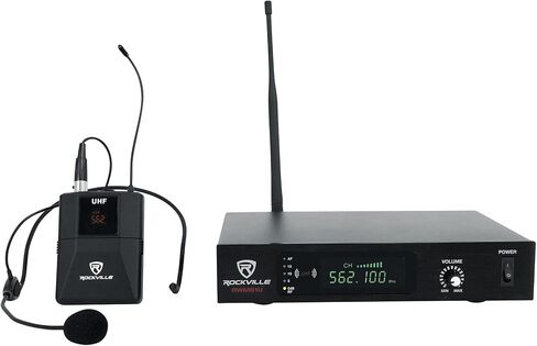 Rockville RPG10BT 10 "Powered 600W DJ PA مكبر صوت W/Bluetooth+ميكروفون سماعات الرأس in Saudi Arabia