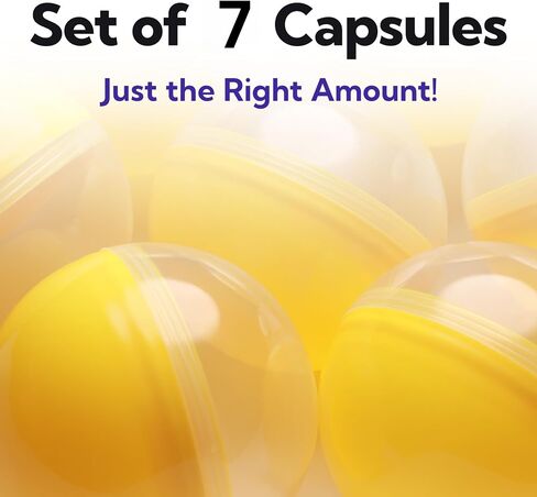 Capsule Vending Machine Translucent-Red Round Capsules Empty 14 pcs 3.9 inch - Gumball Machine Capsules Easter Basket Stuffers Birthday Gifts - Pinata Stuffers Craft Supplies Claw Machine Refills in Saudi Arabia