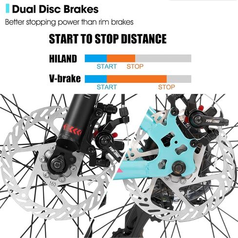 هيلاند 24 26 بوصة الدراجة الجبلية الإطارات الدهنية للرجال والنساء ، شاطئ عالي الكربون من الصلب والثلوج عريض الإطارات الدراجات البال in Kuwait