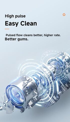 Say Goodbye to Post Meal Residue! Our Portable Dental Irrigator Boasts a Large Capacity Battery, IPX8 Waterproof Protection, and Baby Bottle Material for Ultimate Safety! in Saudi Arabia