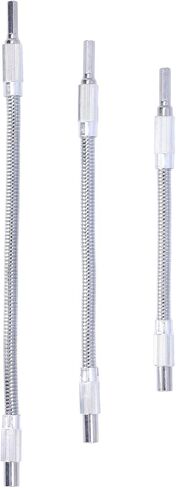 مجموعة تمديد العمود المرن المرن Aramox Premium High Carbon Felet للعمل المرن في المساحات الضيقة - 3pcs حامل البت البت العالمي لتلبية احتياجات العمل المختلفة in Kuwait