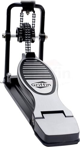 دواسة HI-HAT Remote Remote (سلسلة QuickAction X) مع كابل مساعد 6 أقدام-مجموعة أجهزة الأسطوانة الشاقة مع مفتاح ، حامل حامل الصنج in Kuwait