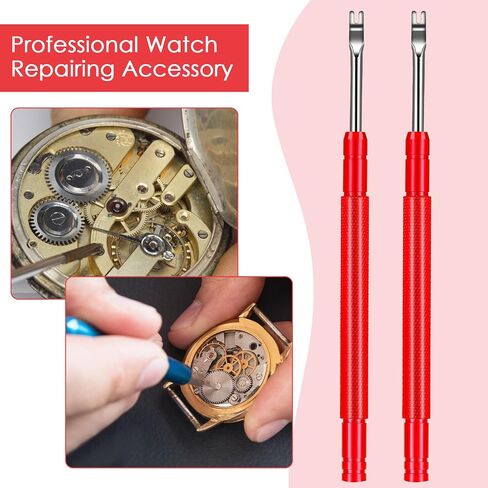 2Pcs Watch Hand Removal Tools, Multifunction Watch Minute Second Hour Hands Removal Tool Watchmaker Repairing Making Tools Watch Hand Remover Setting Tool for Watch Hands Repair Replace in Saudi Arabia