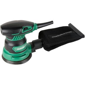 Metabo HPT 5-Inch Random Orbit Sander | Variable Speed | Powerful 230W 2.8 Amp Motor | Soft Elastomer Grip | Includes 5 Pieces of Sanding Paper, Dust Bag, Vacuum Adapter | 5-Year Warranty | SV13YST in Saudi Arabia