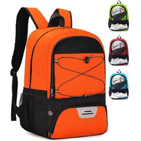 HMLIN Soccer Backpack,Basketball Backpack with Ball Compartment &Shoe Compartment,Sports Bag for Basketball,Soccer,Football& Volleyball in Kuwait