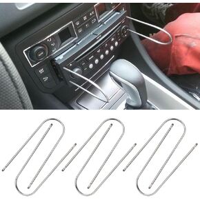 6PCS Car Radio Removal Pry Tool Kit, Auto V-Shaped Stereo Release Tool, Car Radio Removal Tool Stainless Steel for Disassembly of Most Car CD Audio Frequency Converter (V-Shape) in Kuwait