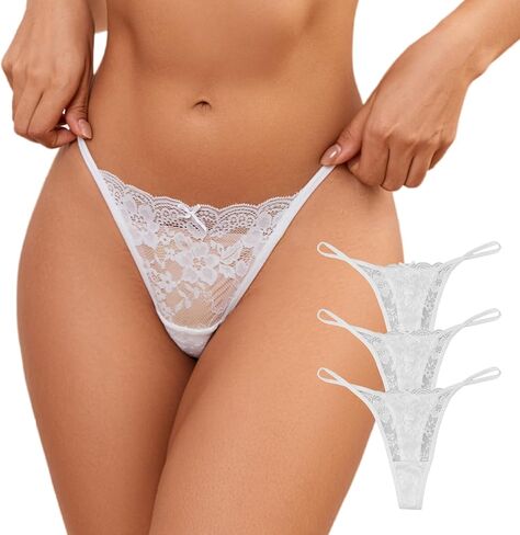 Lace Thong Panties for Women Sexy Cheeky G-String Plus Size Underwear Tangas Low Rise Lingerie Thong XS-2XL in Saudi Arabia