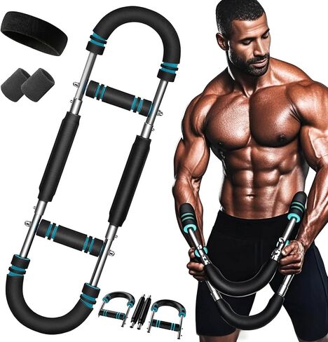 Twister Arm Trainer Pro-معدات تجريب الصدر القابلة للتعديل ومدرب الذراع تقوية الصدر ، شريط تمرين 2 في 1 in Saudi Arabia