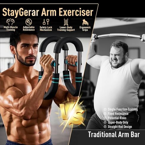 Twister Arm Trainer Pro-معدات تجريب الصدر القابلة للتعديل ومدرب الذراع تقوية الصدر ، شريط تمرين 2 في 1 in Saudi Arabia