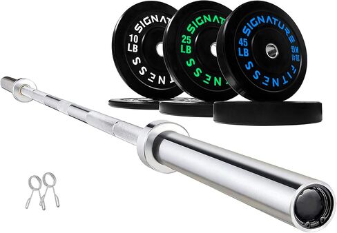 Olympic Bumper Plates Set, 2" Weight Plates for Strength Training & Weightlifting in Saudi Arabia