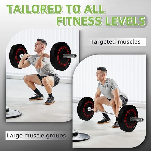 Olympic Bumper Plates Set, 2" Weight Plates for Strength Training & Weightlifting in Saudi Arabia