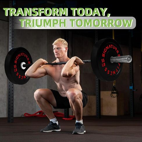 Olympic Bumper Plates Set, 2" Weight Plates for Strength Training & Weightlifting in Saudi Arabia