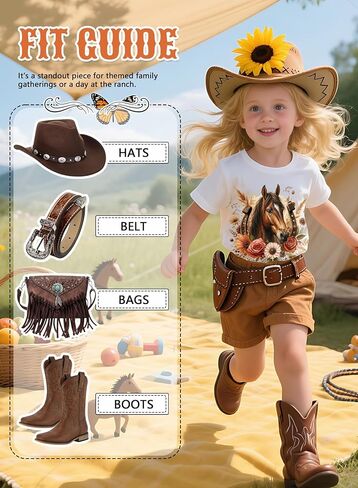 Girls Western Horse T-Shirts - Cute Cowgirl Outfit Kids Short Sleeve Shirts Funny Tops Rodeo Toddler Summer Tee in Kuwait