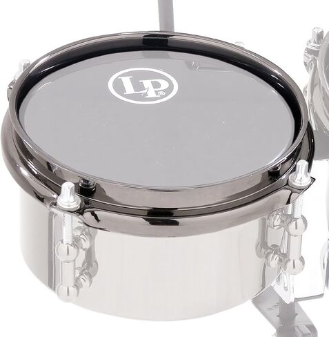 Latin Percussion LP755A-BN 6-Inch Rim for LP845-JD John Dolmayan Mini Timbale Percussion Pack, Black Nickel in Saudi Arabia
