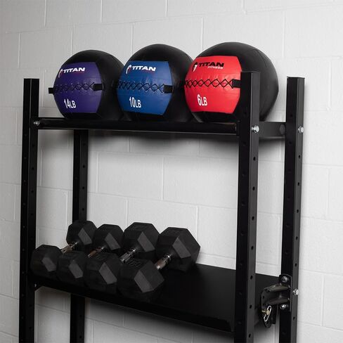 Titan Fitness Soft Leather Medicine Wall Ball Durable, Endurance, Cardio, Core Strength in Saudi Arabia