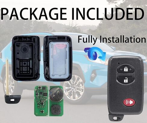 Smart Key for Toyota Prius, Alliskeys Proximity Smart Key Fob Replacement Compatible with Toyota Prius 2010-2015 HYQ14ACX 271451-5290 89904-47350 in Saudi Arabia
