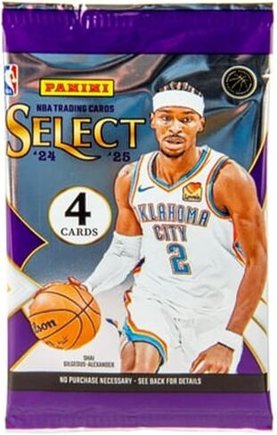 2024–25 Panini Select NBA Basketball Mega Box - بطاقات التداول الرسمية - Prizms Blue & Red Prizms و Rookie Brizms و Rookie - مربع مختوم in Saudi Arabia