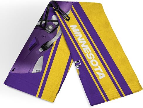 Northwest NFL Minnesota Vikings 2-Pack Fan Set ، 16 "× 25" لكل منهما ، انتقاد ، ألوان الفريق in Saudi Arabia