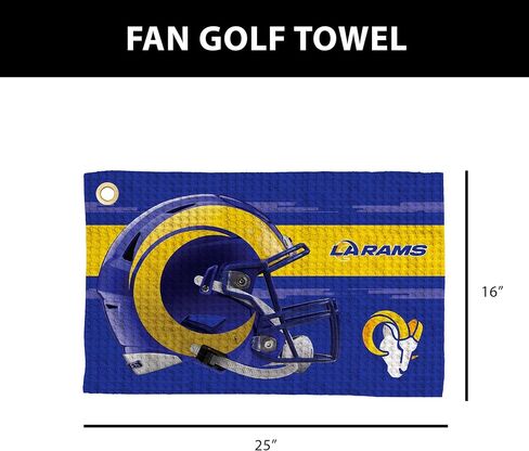 Northwest Los Angeles Rams NFL Impact Waffle Fan Towel 16 x 25 Inches in Saudi Arabia