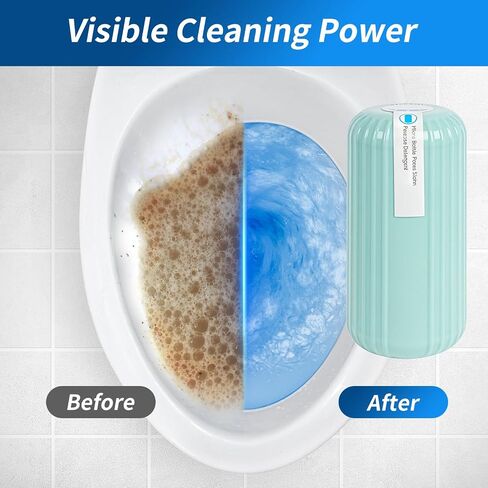 ​3Pcs WTWD Automatic Toilet Cleaner - Prevents Hard Water Stains, Reduce Scrubbing, Mess-Free Automatic Toilet Bowl Cleaner, Magic Bottle Design for Stain-Free Hands, Septic Safe​ in Saudi Arabia