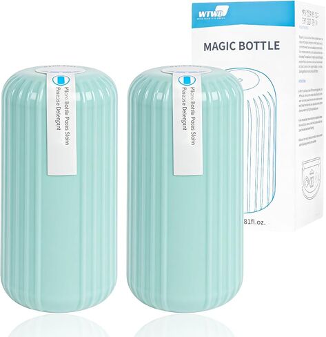 ​3Pcs WTWD Automatic Toilet Cleaner - Prevents Hard Water Stains, Reduce Scrubbing, Mess-Free Automatic Toilet Bowl Cleaner, Magic Bottle Design for Stain-Free Hands, Septic Safe​ in Saudi Arabia