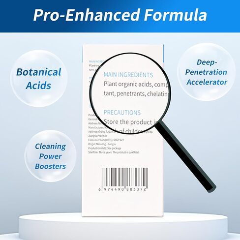 ​3Pcs WTWD Automatic Toilet Cleaner - Prevents Hard Water Stains, Reduce Scrubbing, Mess-Free Automatic Toilet Bowl Cleaner, Magic Bottle Design for Stain-Free Hands, Septic Safe​ in Saudi Arabia