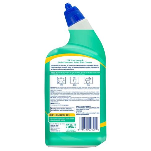 Zep Home Pro Pro -Strength Dlegenator Eliminator Bowl Cleaner - 24 Fl Oz (1 Pack) - يذوب بقع Limesacle و Rust Stains in Saudi Arabia