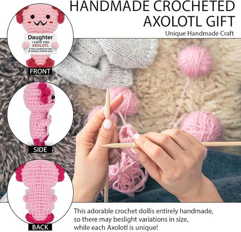 Sloth Gifts, Emotional Support Crochet Handmade Little Reminders Mental Health Gifts for Teen Women Men Friends Sisters Besties Funny Home Office Desk Decor in Kuwait