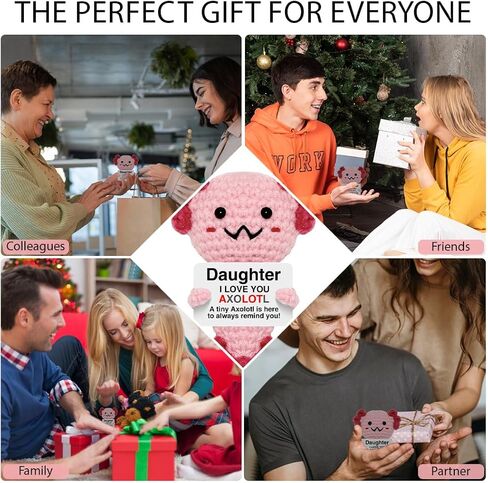 Sloth Gifts, Emotional Support Crochet Handmade Little Reminders Mental Health Gifts for Teen Women Men Friends Sisters Besties Funny Home Office Desk Decor in Kuwait