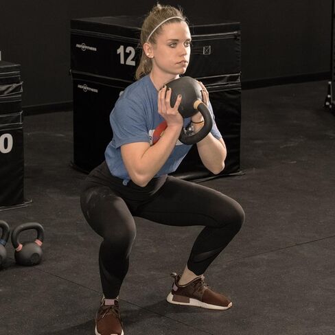 REP Fitness Single Kettlebells 5lb to 50lb Range, Cast Iron, Strength Training, Adjustable Weight, Power Workout Equipment, Home Gym, Free Weights, Dumbbell Alternative, Exercise, Men, Women in Kuwait