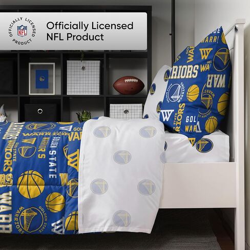 FOCO Unisex-Adult NBA Team Logo Bed in a Bag Comforter, Sheets, Pillow Cases Bedding 5-Piece Set in Saudi Arabia