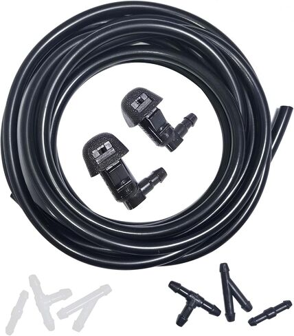 Front Windshield Washer Nozzle Kit fit for Honda Odyssey 2011 2012 2013 2014 2015 2016 2017 Replaces 76810-TK8-A01 76810TK8A21 Wiper Fluid Washer Nozzle Spray Jet in Kuwait