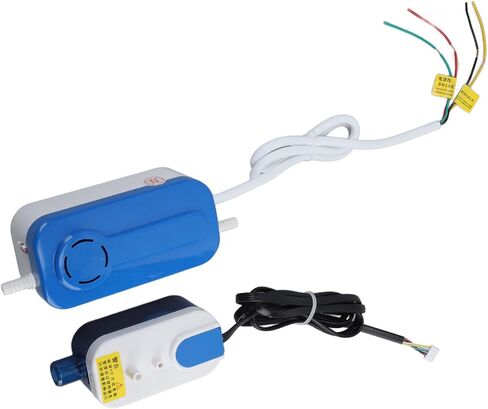 مضخة مكثف تلقائية ميني تقسيم ميني ، AC110 إلى 240V 40L/H 200mL مضخة إزالة المكثفات الصامتة HVAC ، مقابل 15 كيلو واط 1 إلى مكيف الهواء ، الفرن ، مزيل الرطوبة in Saudi Arabia