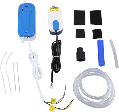 مضخة مكثف تلقائية ميني تقسيم ميني ، AC110 إلى 240V 40L/H 200mL مضخة إزالة المكثفات الصامتة HVAC ، مقابل 15 كيلو واط 1 إلى مكيف الهواء ، الفرن ، مزيل الرطوبة in Saudi Arabia