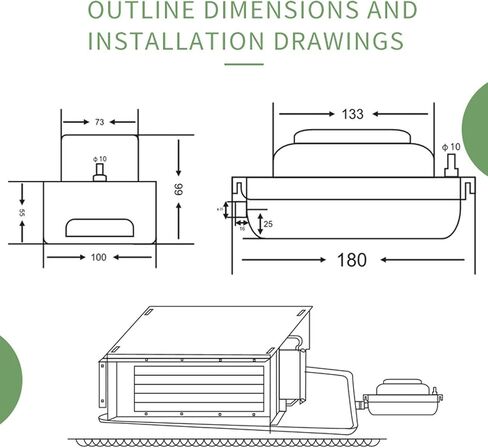 Condensate Removal Pump HVAC Condensate Pump Automatic Condensate Pump with 500ml for Homes and Offices in Saudi Arabia
