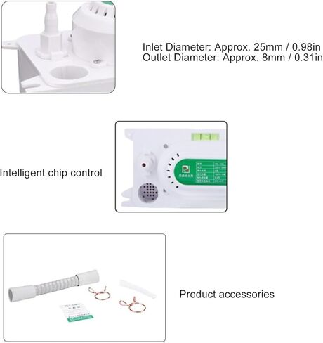 Condensate Removal Pump HVAC Condensate Pump Automatic Condensate Pump with 500ml for Homes and Offices in Saudi Arabia