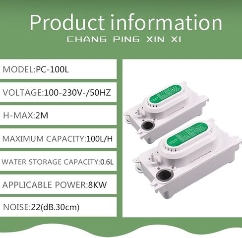 Condensate Removal Pump HVAC Condensate Pump Automatic Condensate Pump with 500ml for Homes and Offices in Saudi Arabia