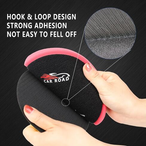 Polishing Pads, 7Pc 6.5 Inch Buffer Polisher Pads Kit and 1Pc Microfiber Buffing Pads, Foam Polish Pad for Compounding, Polishing and Waxing, for 6''/150mm Backing Plate Car Polisher in Kuwait