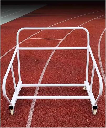 عربة حامل العقبة ، عربة عقبة متحركة للتدريب على الرشاقة ، عربة إطار حديدية شاقة للتخزين المنظم in Kuwait