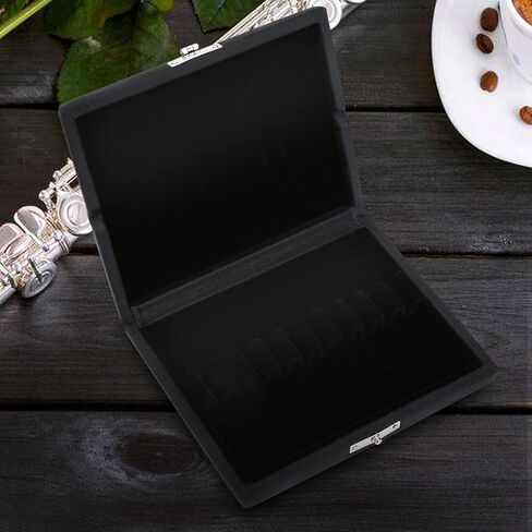 Wood + Pu Leather Cover Cover Case Box for 10/12 / 20pcs oods (حزمة 10) in Kuwait