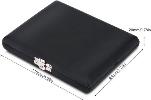 Wood + Pu Leather Cover Cover Case Box for 10/12 / 20pcs oods (حزمة 10) in Kuwait