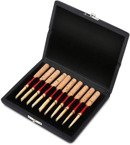Wood + Pu Leather Cover Cover Case Box for 10/12 / 20pcs oods (حزمة 10) in Kuwait