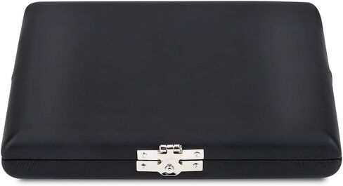Wood + Pu Leather Cover Cover Case Box for 10/12 / 20pcs oods (حزمة 10) in Kuwait