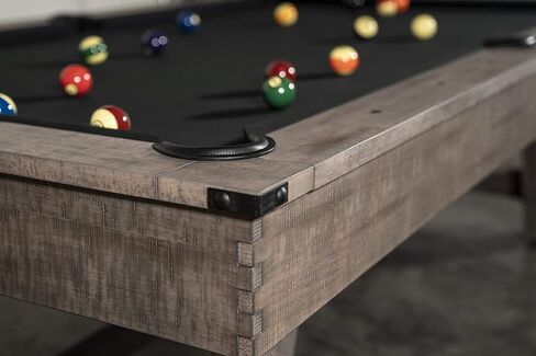 Nixon Billiards - Hunter Slate Billiard Pool Table (Wood Leg) - Antique - 8 ft - White Glove Installation in Saudi Arabia