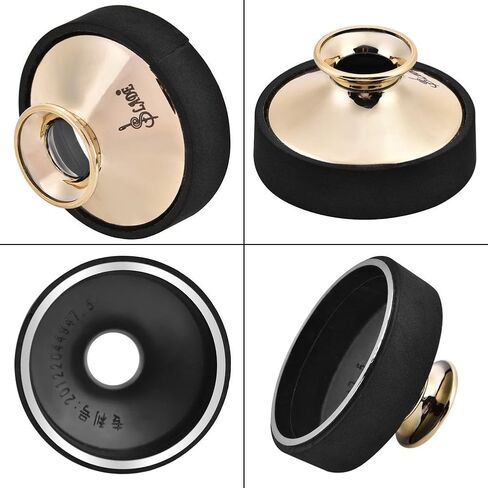 Alto Sax Mute Sax Practice Sax Sound Mute Dampener Music Music Part (Gold) in Kuwait