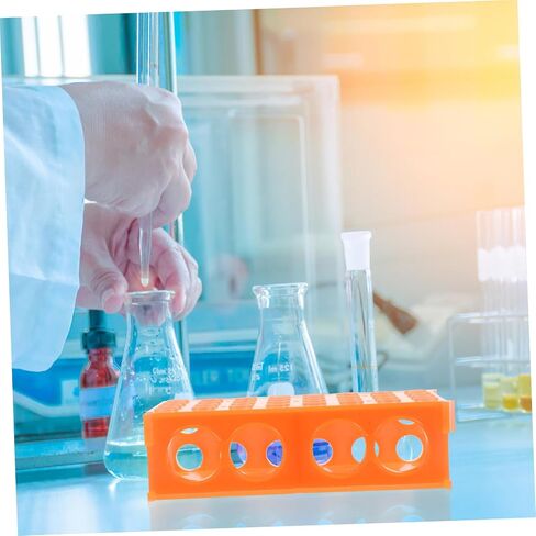Lifkome 2pcs حامل رف أنبوب MicrocentRifuge للأنابيب لون عشوائي لتخزين المختبر والتعريف السريع لون عشوائي in Saudi Arabia