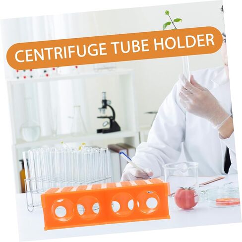 Lifkome 2pcs حامل رف أنبوب MicrocentRifuge للأنابيب لون عشوائي لتخزين المختبر والتعريف السريع لون عشوائي in Saudi Arabia