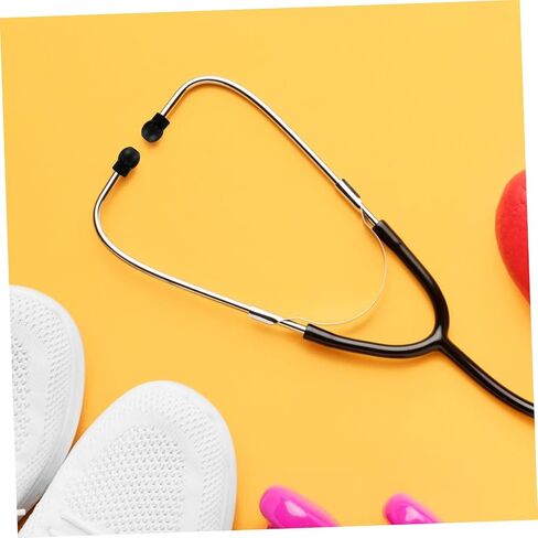 Amosfun 1Pair Stethoscope Ear Tips Replacement for Accurate Listening Comfortable Fit and Noise Reduction Stethoscope Accessories in Saudi Arabia