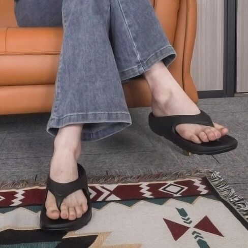 Oudizz Orthopedic Sandals Flip Flops for Women Arch Support Pillow Soft Recovery Thong Sandals Spa Summer Beach Cloud Slides in Saudi Arabia